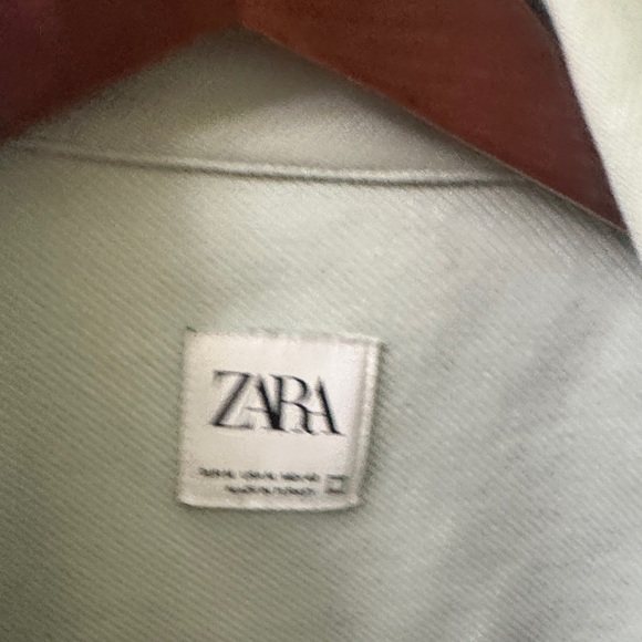 Zara Men's Soft Gray Shirt Jacket - Picture 2 of 3